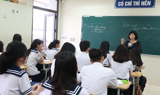 Đề xuất cho học sinh nghỉ học thứ Bảy nhận được sự quan tâm của đông đảo học sinh, phụ huynh và giáo viên. Ảnh: Hải Nguyễn