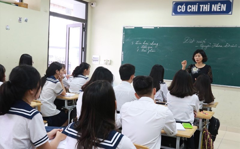 Đề xuất cho học sinh nghỉ học thứ Bảy nhận được sự quan tâm của đông đảo học sinh, phụ huynh và giáo viên. Ảnh: Hải Nguyễn