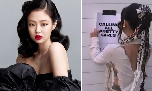 Jennie Blackpink tạo xu hướng trong chiến dịch quảng bá ca khúc mới. Ảnh: Instagram