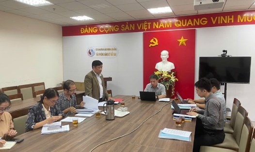 Hình ảnh trong buổi kiểm tra của Bộ Tư pháp tại Lâm Đồng. Ảnh: Bộ Tư pháp
