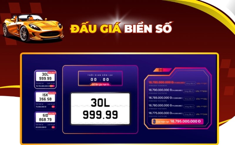 Tycoon spends nearly 17 billion for the most beautiful license plate on the morning of September 27