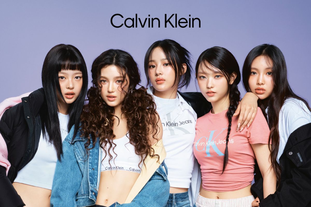 NewJeans is Calvin Klein's newest model. Photo: Instagram