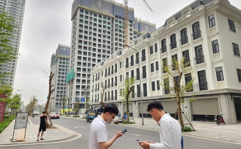 Brokers do not have enough potential to push up apartment prices in a short time. Photo: Cao Nguyen.