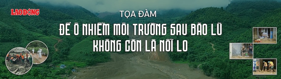 Toa dam “De o nhiem moi truong sau bao lu khong con la noi lo” se duoc to chuc ngay 28.9 tren Bao Lao Dong. Do hoa: Duy Hung. 