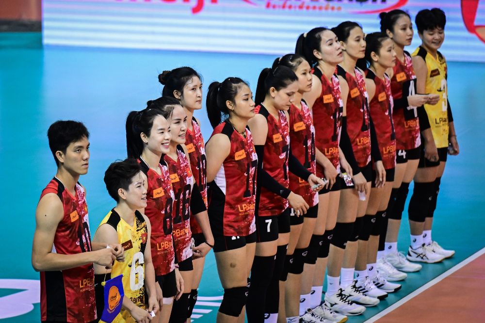 Tai tran chung ket sap toi, LPB Ninh Binh gap lai doi NEC Red Rockets - doi bong Bich Tuyen va dong doi tung de thua 0-3 o vong bang. Tran chung ket dien ra vao ngay 29.9. Anh: AVC