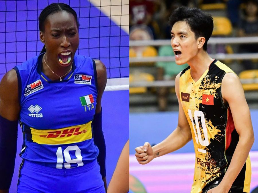 Đối chuyền Bích Tuyền có cơ hội chạm trán Paola Egonu ở giải bóng chuyền vô địch các câu lạc bộ thế giới 2024. Ảnh: Gibby/AVC