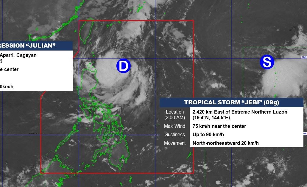 Bão. Ảnh: PAGASA