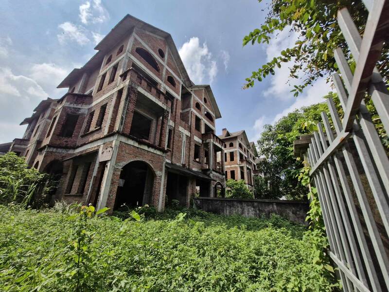 Biệt thự ở khu đô thị Phương Viên (huyện Hoài Đức, Hà Nội). Ảnh: Minh Anh