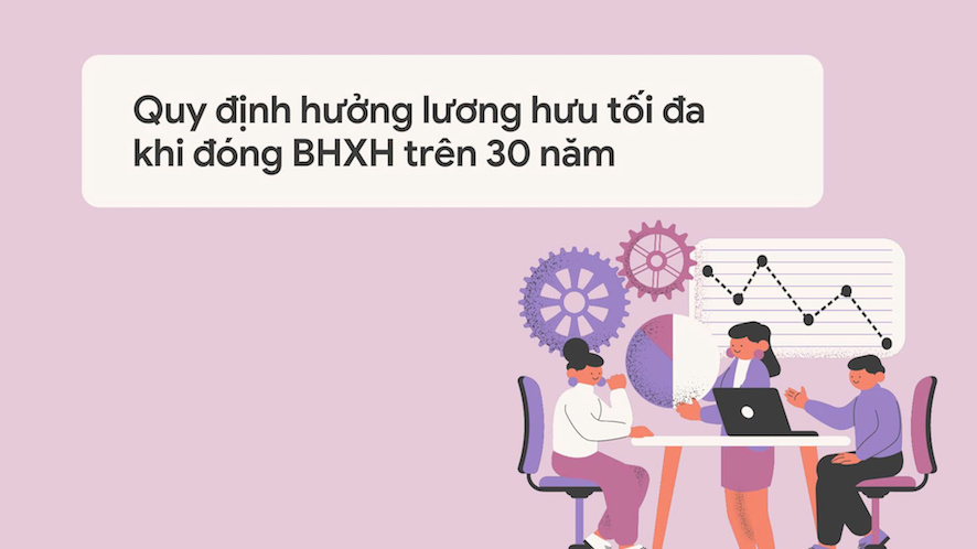 Regulations on maximum pension when paying social insurance for over 30 years