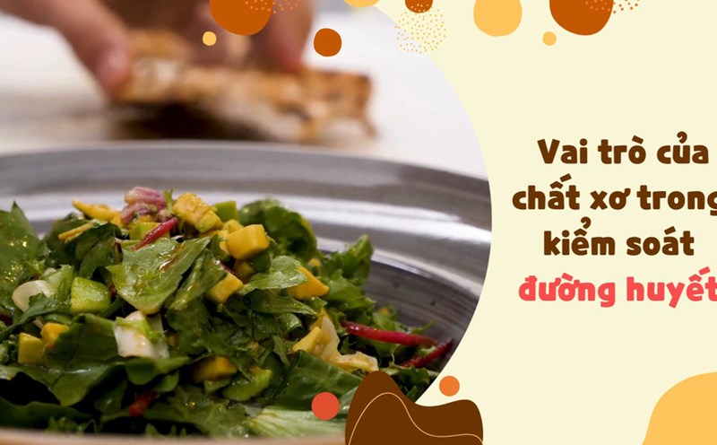 The role of fiber in blood sugar control.