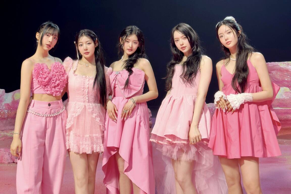 Kpop girl group Fifty Fifty. Photo: ATTRAKT