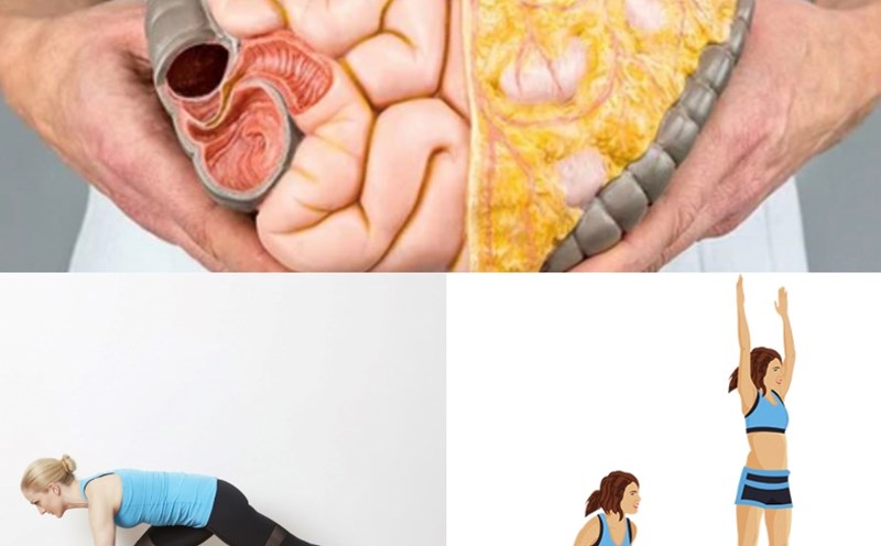 HIIT exercises help you reduce visceral fat instantly. Graphics: Huong Giang