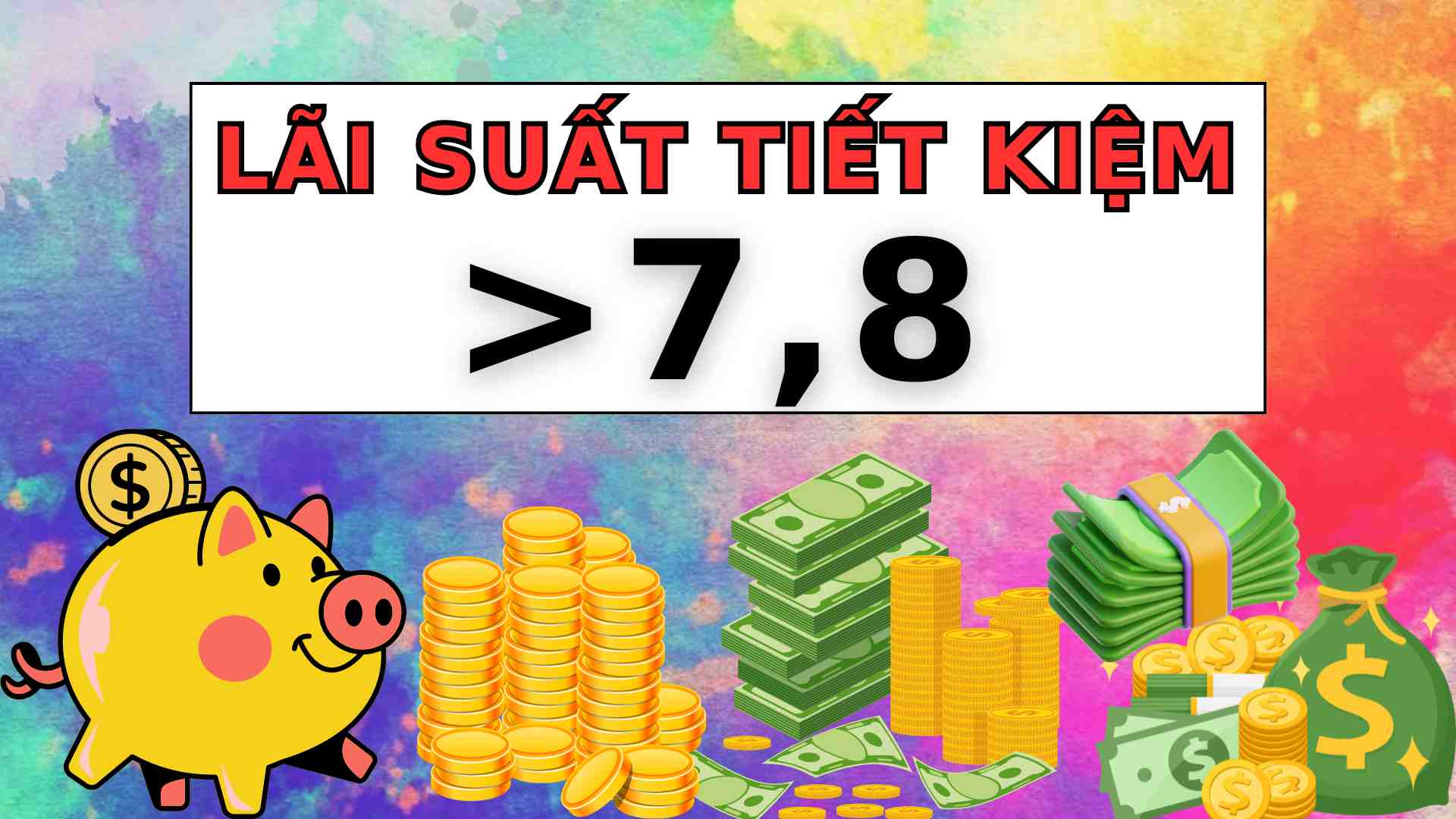 13-month savings interest rate fluctuates around 4.4 - 9.5%. Graphics: Thach Lam