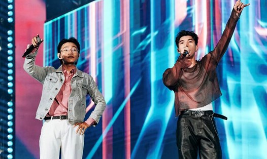 Đồng đội nhóm GERDNANG của HIEUTHUHAI - Manbo tham gia Rap Việt 2024. Ảnh: BTC