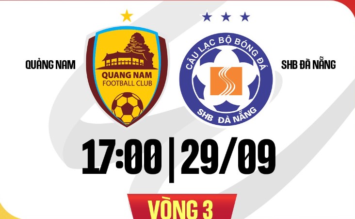 Quang Nam Club will face Da Nang in round 3 of V.League 2024-2025. Photo: FPT Play