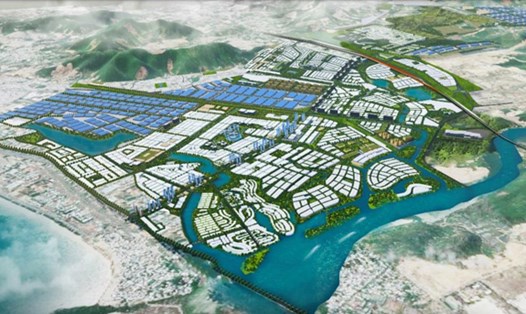 Phối cảnh quy hoạch phân khu công nghệ cao thành phố Đà Nẵng. Ảnh: Khu Công nghệ cao và các khu công nghiệp Đà Nẵng