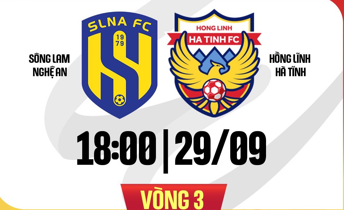 Song Lam Nghe An meets Hong Linh Ha Tinh in round 3 of V.League 2024-2025. Photo: FPT Play