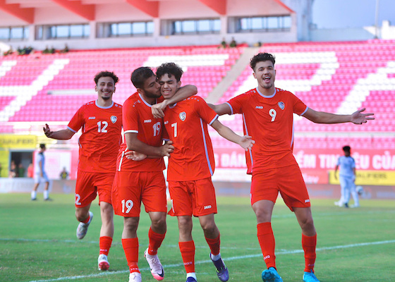 U20 Syria dang dan dau bang A. Anh: Pham Thach