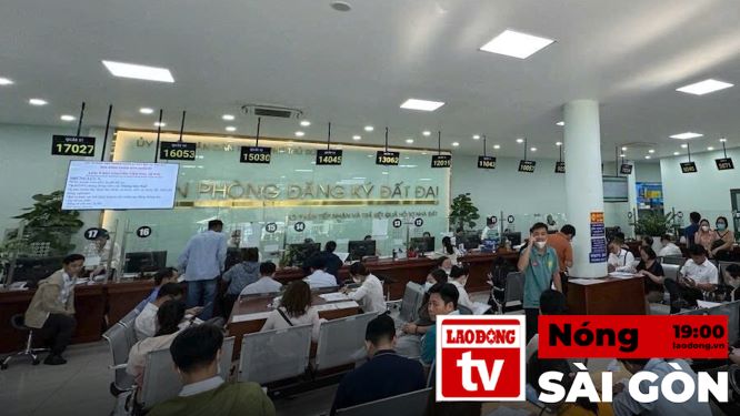 Hot News in Saigon: Land records processing is being accelerated.