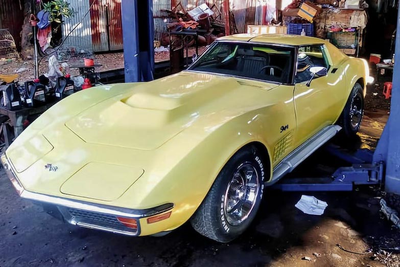 Chevrolet Corvette C3 has only 2 cars in Vietnam. Photo: Supercar In VietNam