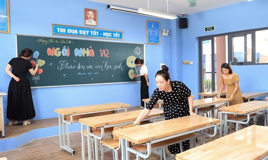 Đề xuất nhà giáo tiếp tục được hưởng phụ cấp thâm niên nhà giáo cho đến khi thực hiện chính sách tiền lương mới. Ảnh: Quang Thái