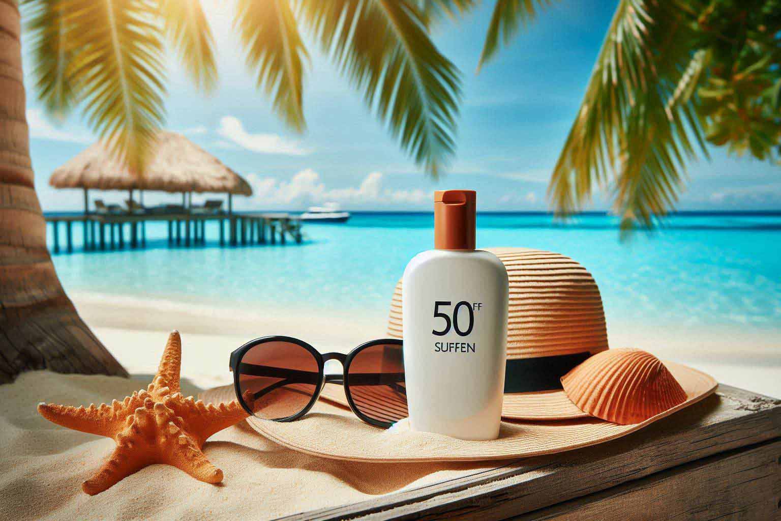 When dealing with the harsh sunlight in hot regions for long periods of time, no sunscreen below SPF 50 can help your skin. Photo - AI: Ngoc Thuy