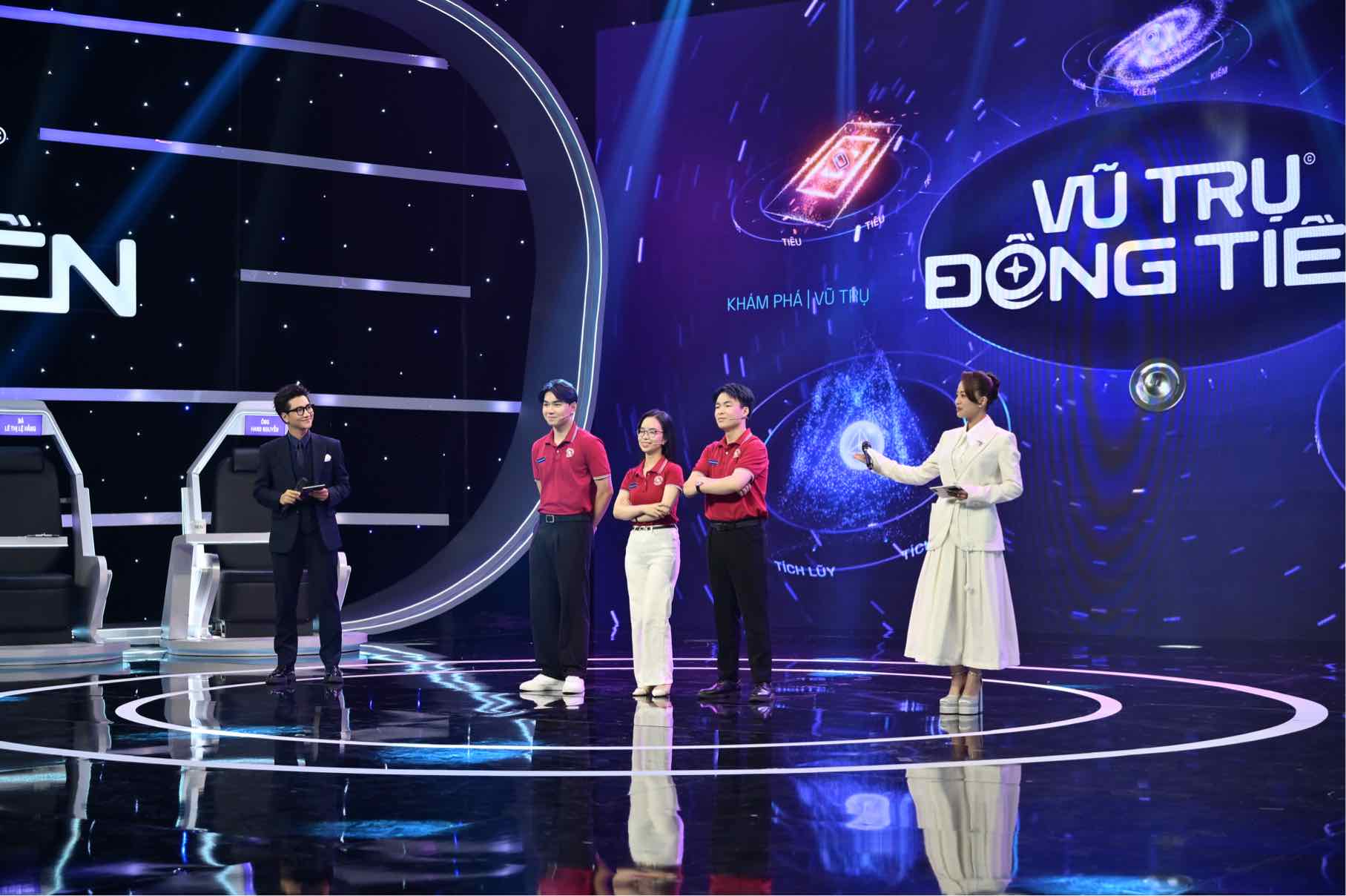 Đội của Trường Đại học Ngoại thương tại chương trình The Moneyverse. Ảnh: NSX. Ảnh: NSX