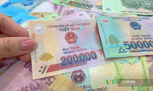 Lãi suất tiết kiệm kì hạn 12 tháng trong hệ thống ngân hàng dao động quanh ngưỡng 4,4 - 9,5%. Ảnh minh họa: Trà My