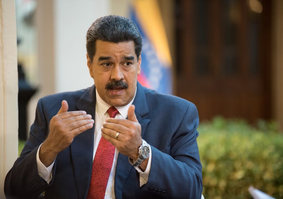 Tổng thống Venezuela Nicolas Maduro. Ảnh: Xinhua