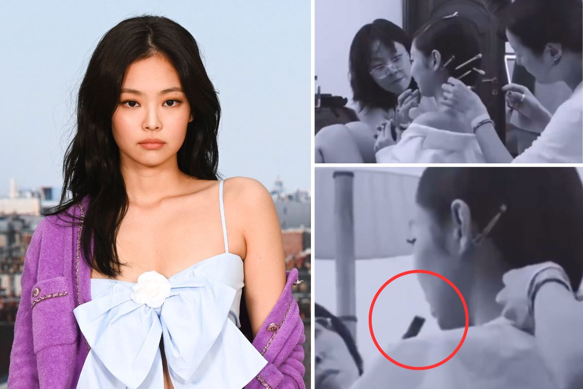 Jennie Blackpink criticized for smoking indoors and disrespecting staff. Photo: Naver