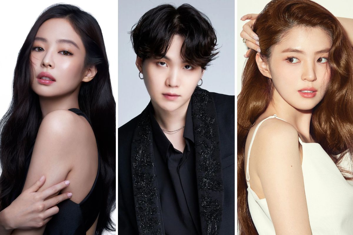 Jennie Blackpink, Suga BTS và Han So Hee. Ảnh: Naver