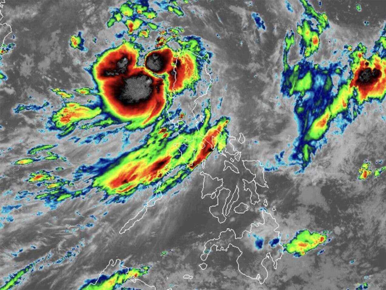 Typhoon Yagi continues to move west, approaching the East Sea. Photo: PAGASA