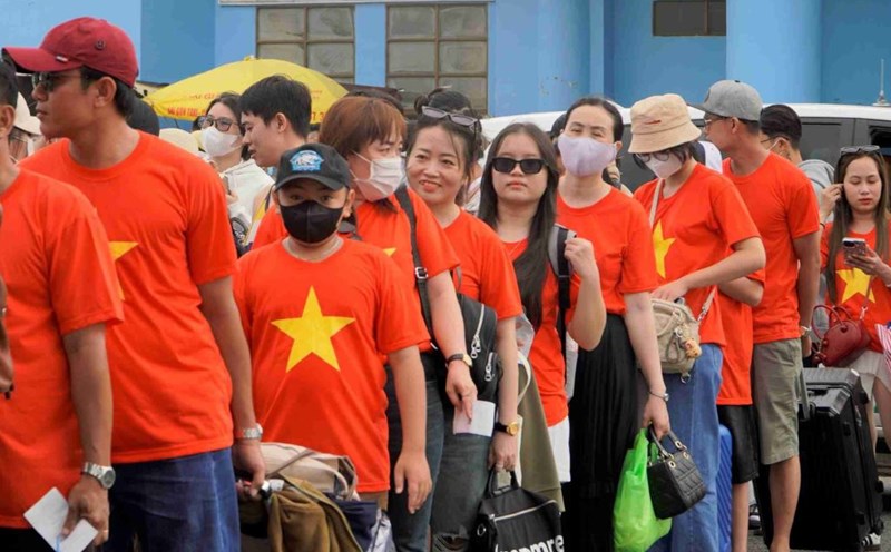 Nhiều du khách chọn các đảo Hòn Sơn, Nam Du và TP Phú Quốc cho kỳ nghỉ lễ 2.9. Ảnh: Nguyên Anh