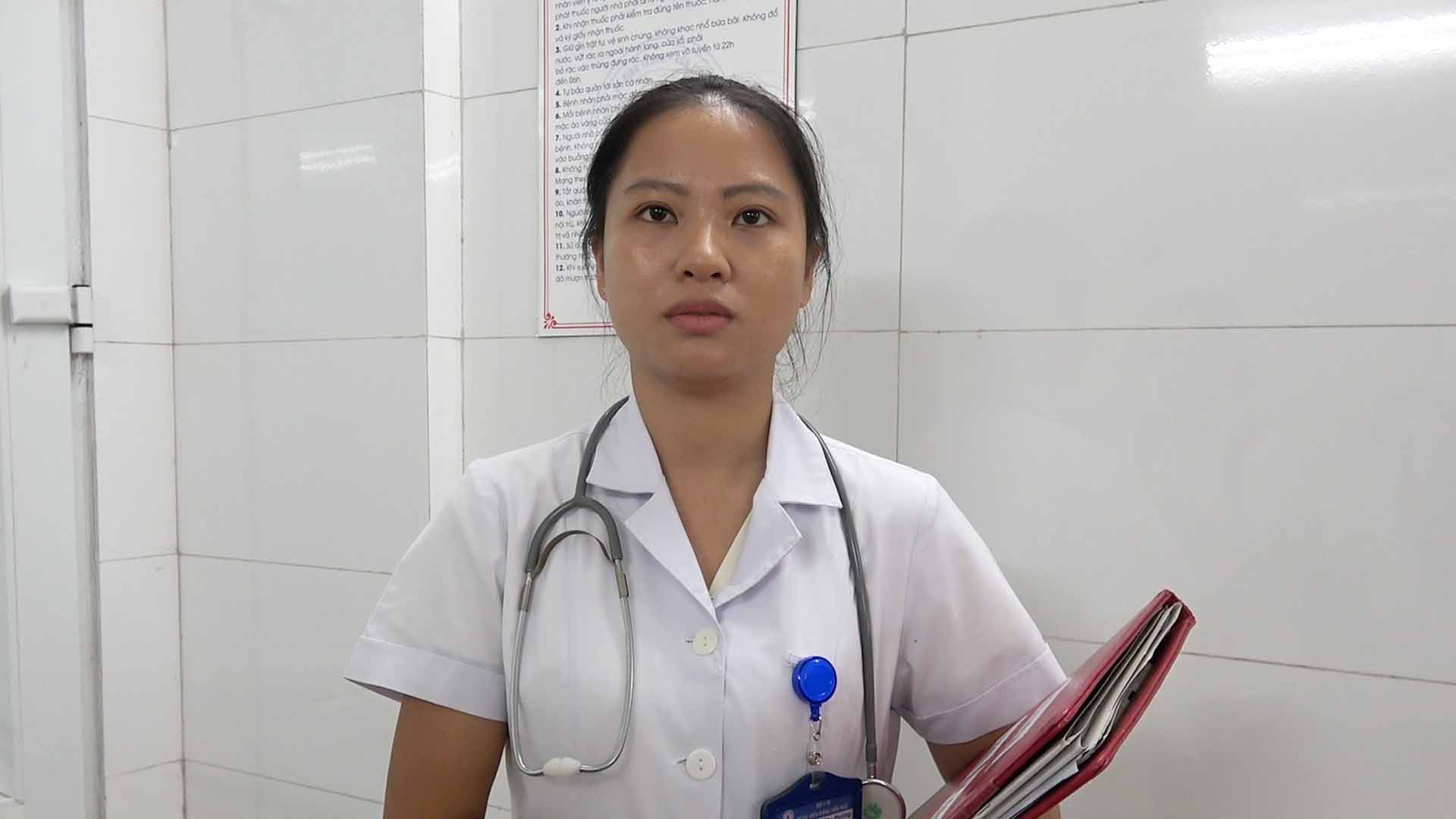 Dr. Phan Thi Thu Phuong, Examination Department, Dang Van Ngu Hospital. Photo: Reporter Team