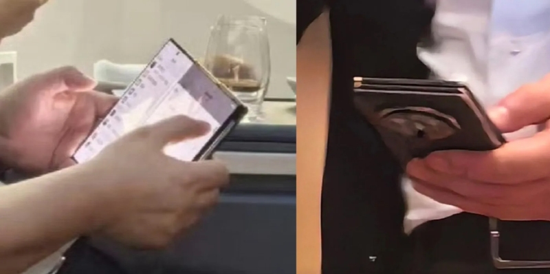 Những hình ảnh cho thấy, Huawei dự kiến ra mắt chiếc smartphone gập ba. Ảnh: 9to5google