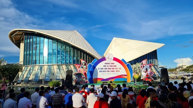 Nhà hát Cao Văn Lầu (Bạc Liêu) - một trong 6 điểm du lịch tiêu biểu ĐBSCL vừa được công nhận. Ảnh: Nhật Hồ