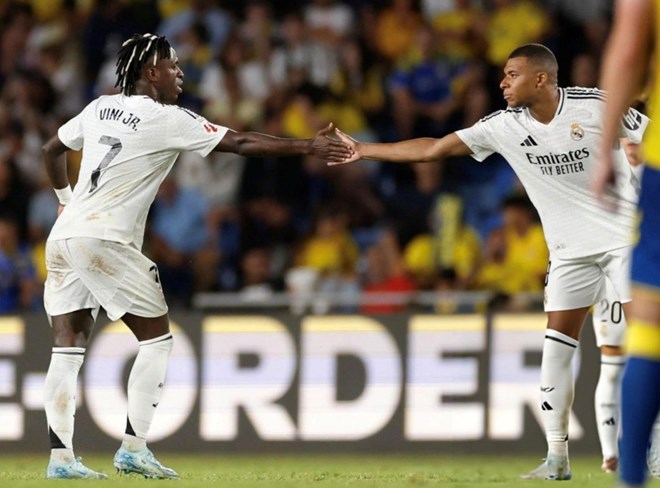 Vinicius and Mbappe are finding ways to become more and more compatible. Photo: Real Madrid CF