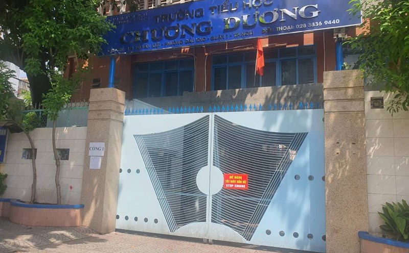 24/38 students of class 4/3 of Chuong Duong Primary School (District 1) were absent from school on the morning of September 30. Photo: Chan Phuc