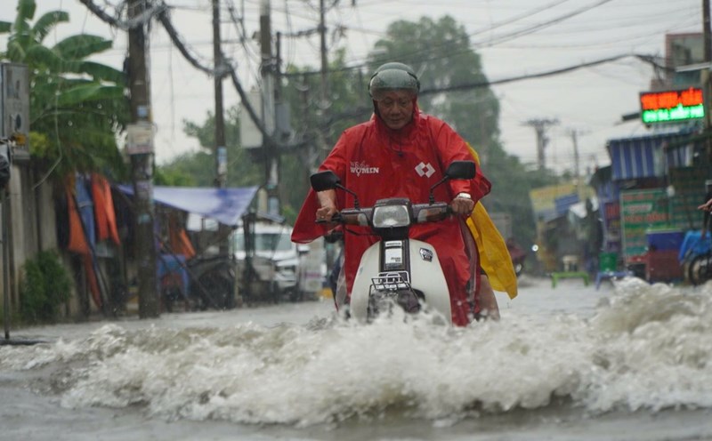 The South is about to have heavy rain locally. Illustration photo: Nguyen Chan