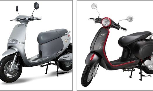 Xe máy điện cốp rộng, thiết kế thời trang, thanh lịch.