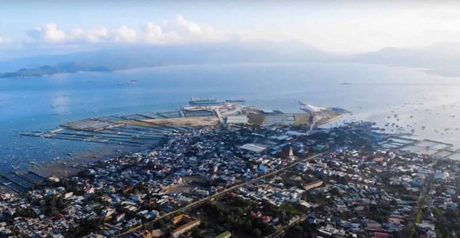 Cam Ranh City is oriented to develop into an economic center of the southern region of Khanh Hoa province. Photo: Binh Quy