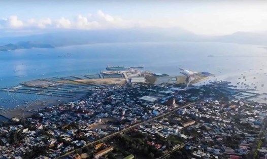 TP Cam Ranh định hướng phát triển thành trung tâm kinh tế của khu vực phía nam tỉnh Khánh Hòa. Ảnh: Bình Quý