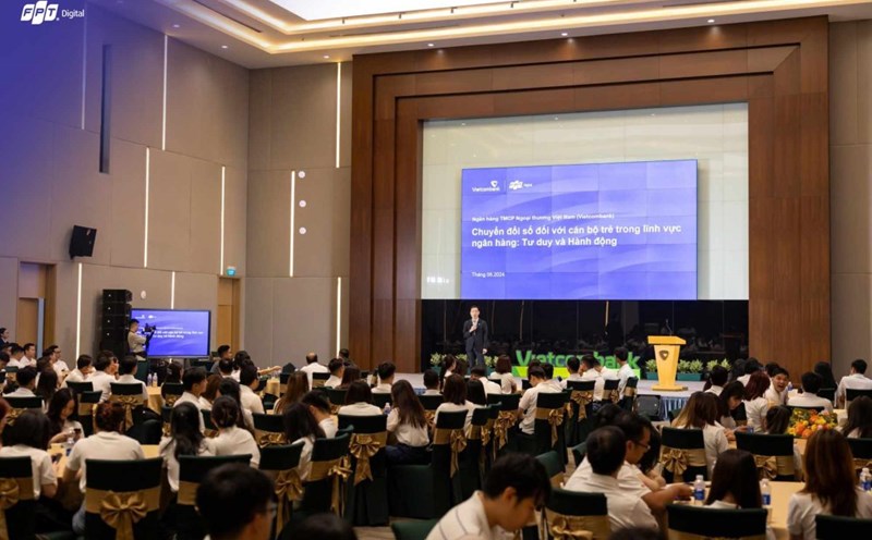 Enterprises in Vietnam have a good awareness of digital transformation. Many units have asked consulting companies to build a reasonable and effective digital transformation roadmap. Photo: FPT Digital
