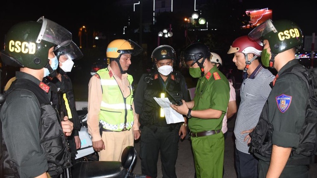 Công an Thanh Hóa tuần tra, xử lý vi phạm. Ảnh minh họa: Công an tỉnh Thanh Hóa