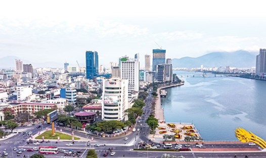 TP Đà Nẵng nhìn từ trên cao. Ảnh: VGP