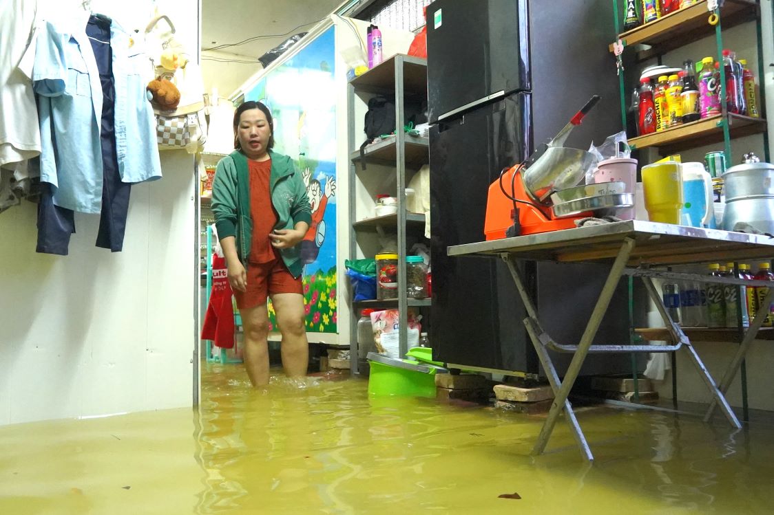 Âu thuyền Cái Khế ở Cần Thơ. Ảnh: Tạ Quang