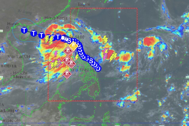 Typhoon Yagi has left the Philippines' forecast area but is still causing damage. Photo: PAGASA