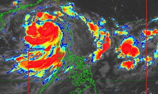 Dự báo bão Yagi sẽ tăng tốc lên cực đại trước khi đổ bộ Trung Quốc đại lục. Ảnh: PAGASA
