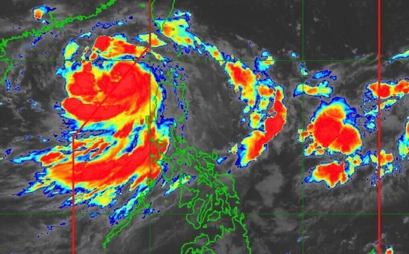 Dự báo bão Yagi sẽ tăng tốc lên cực đại trước khi đổ bộ Trung Quốc đại lục. Ảnh: PAGASA