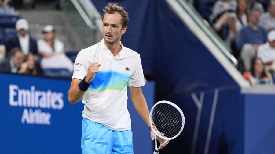 Medvedev will challenge Sinner in his quest for a first US Open title. Photo: US Open